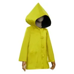 Little Nightmares II Six Yellow Coat Halloween Carnival Suit Kids Child Cosplay Costume -Cosplay Sales Store 00ad51bbfcd8baf9d06a635b22c29ef4