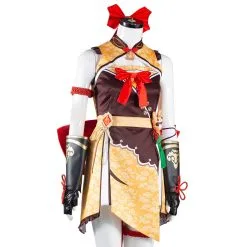 Genshin Impact Xiangling Outfits Halloween Carnival Suit Cosplay Costume -Cosplay Sales Store 0223181027e8a2e2cc1be2b452a08ad5