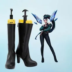 League Of Legends LOL KDA Kaisa Boots Halloween Costumes Accessory Cosplay Shoes -Cosplay Sales Store 031bf4d86b79477924d97199218c62c5