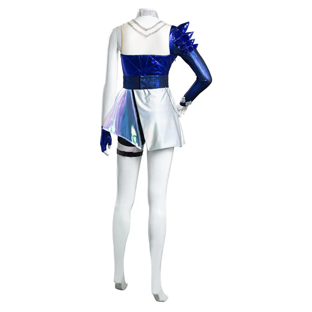 League Of Legends LOL KDA Ahri The Nine-Tailed Fox Women Dress Outfits Halloween Carnival Suit Cosplay Costume 4 League Of Legends LOL KDA Ahri The Nine-Tailed Fox Women Dress Outfits Halloween Carnival Suit Cosplay Costume - Image 4