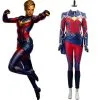 Avengers Endgame Captain Marvel Carol Danvers Cosplay Costume