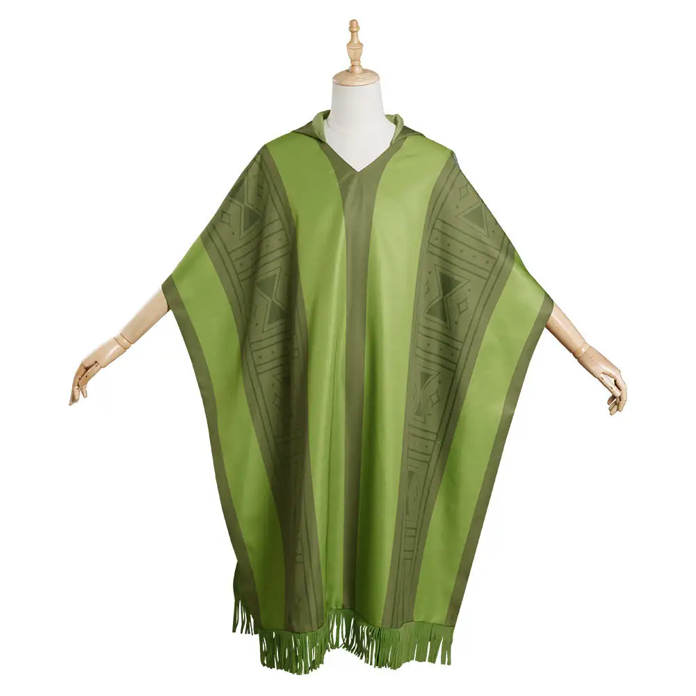 Encanto Bruno Cloak Outfit Halloween Carnival Cosplay Costume 2 Encanto Bruno Cloak Outfit Halloween Carnival Cosplay Costume - Image 2