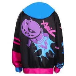 Arcane: League Of Legends Jinx LOL Hoodie Hooded Sweatshirt Cosplay Costume -Cosplay Sales Store 0b6bc7a7fc98335f8fc6b462b6a6525c