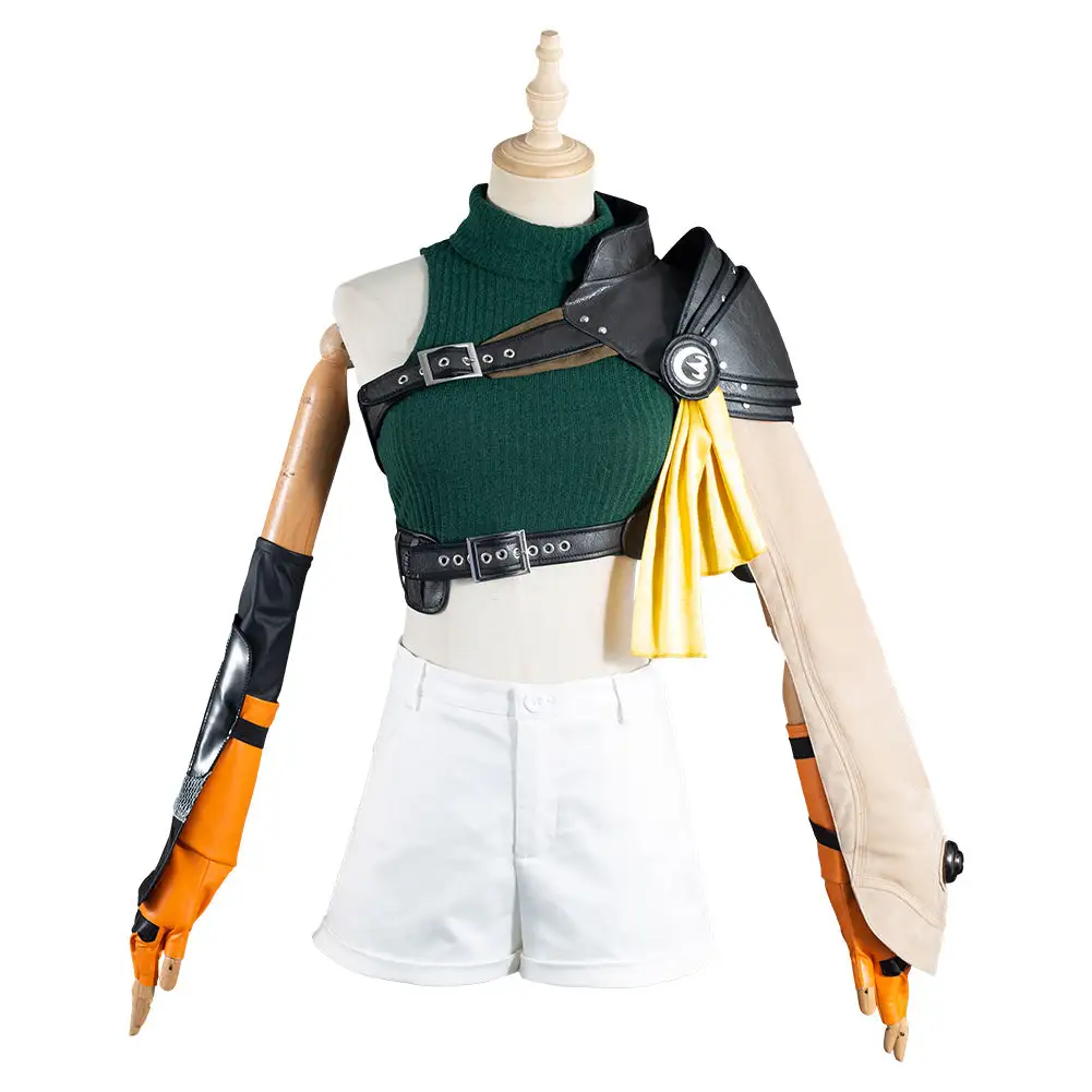Final Fantasy VII: Remake Intergrade FF7 Yuffie Kisaragi Outfits Cosplay Costume 2 Final Fantasy VII: Remake Intergrade FF7 Yuffie Kisaragi Outfits Cosplay Costume - Image 2