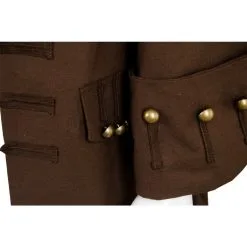 Pirates Of The Caribbean Jack Sparrow Jacket Only Costume 14 Pirates Of The Caribbean Jack Sparrow Jacket Only Costume -Cosplay Sales Store 11000093 6