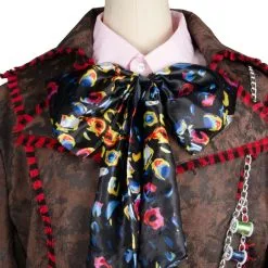 Alice In Wonderland Johnny Depp Mad Hatter Jacket Pants Tie 6 Pcs Cosplay Costume 11 Alice In Wonderland Johnny Depp Mad Hatter Jacket Pants Tie 6 Pcs Cosplay Costume -Cosplay Sales Store 11000378 4