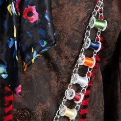 Alice In Wonderland Johnny Depp Mad Hatter Jacket Pants Tie 6 Pcs Cosplay Costume 12 Alice In Wonderland Johnny Depp Mad Hatter Jacket Pants Tie 6 Pcs Cosplay Costume -Cosplay Sales Store 11000378 5