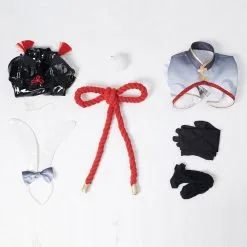 Genshin Impact Shen He Bunny Girls Original Design Cosplay Costume - Cossky® -Cosplay Sales Store 11001815 10