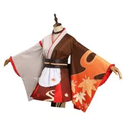 Genshin Impact Kaedehara Kazuha Original Design Cosplay Costume Kimono Maid Outfits Halloween Carnival Suit -Cosplay Sales Store 11003927 2