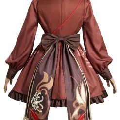 Genshin Impact Original Design Hutao Lolita Dress Cosplay Costume Outfits -Cosplay Sales Store 11004712 3