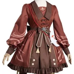 Genshin Impact Original Design Hutao Lolita Dress Cosplay Costume Outfits -Cosplay Sales Store 11004712 4