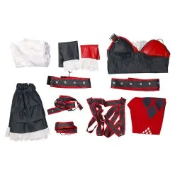 Batman: Arkham Knight Harley Quinn Dress Cosplay Costume 21 Batman: Arkham Knight Harley Quinn Dress Cosplay Costume -Cosplay Sales Store 11006330 8