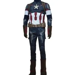 Avengers: Age Of Ultron Captain America Steve Rogers Uniform Outfit Cosplay Costume