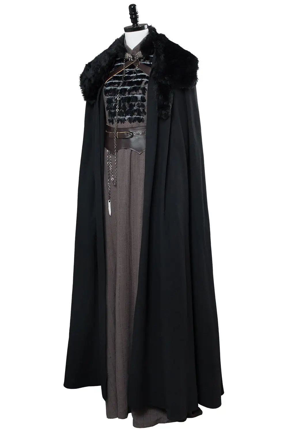 Game Of Thrones Sansa Stark Outfit Cosplay Costume GOT Women Halloween Costume 6 Game Of Thrones Sansa Stark Outfit Cosplay Costume GOT Women Halloween Costume - Image 6