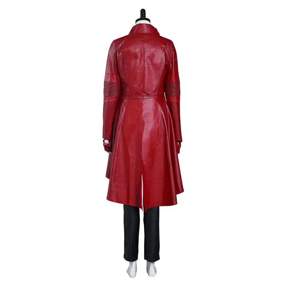 Captain America: Civil War Scarlet Witch Wanda Outfit Cosplay Costume 4 Captain America: Civil War Scarlet Witch Wanda Outfit Cosplay Costume - Image 4