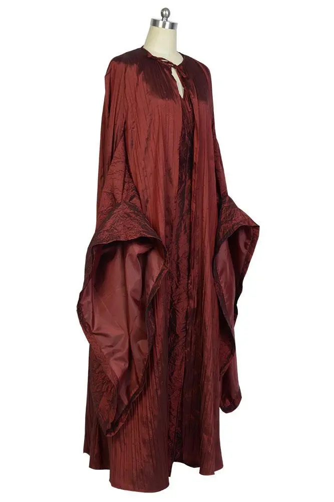GoT Game Of Thrones Melisandre Red Woman Outfit Cosplay Costume 4 GoT Game Of Thrones Melisandre Red Woman Outfit Cosplay Costume - Image 4