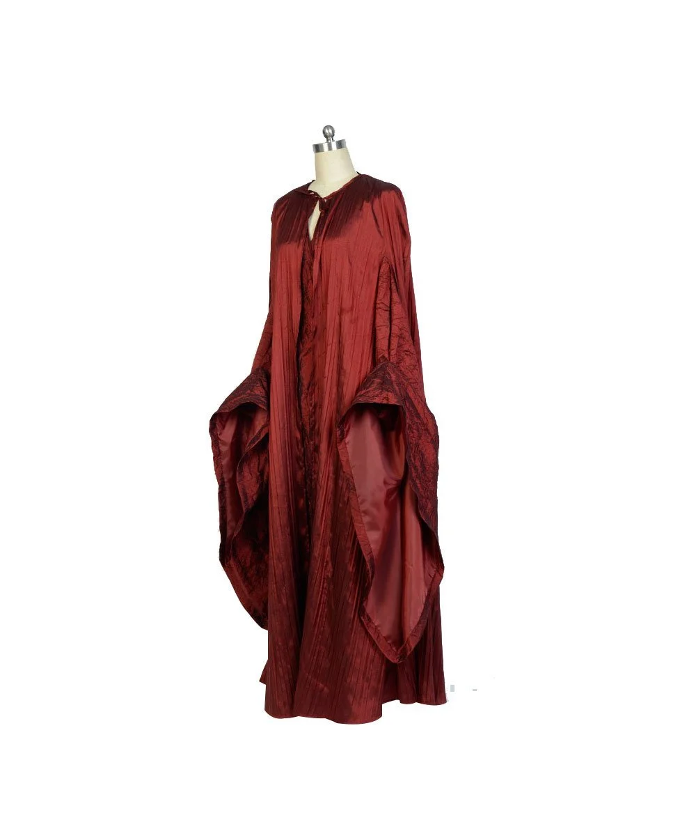 GoT Game Of Thrones Melisandre Red Woman Outfit Cosplay Costume 6 GoT Game Of Thrones Melisandre Red Woman Outfit Cosplay Costume - Image 6