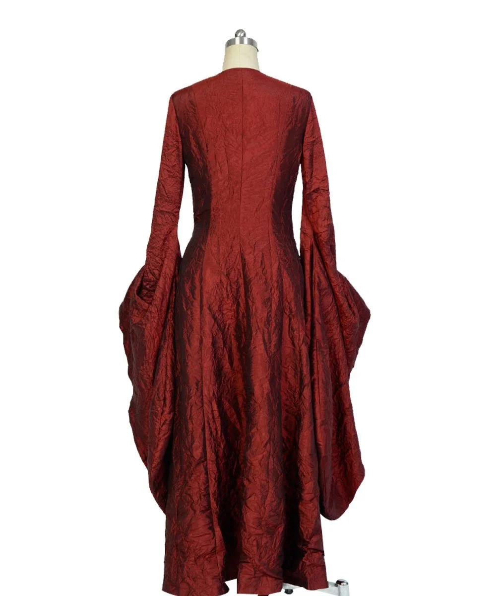 GoT Game Of Thrones Melisandre Red Woman Outfit Cosplay Costume 8 GoT Game Of Thrones Melisandre Red Woman Outfit Cosplay Costume - Image 8