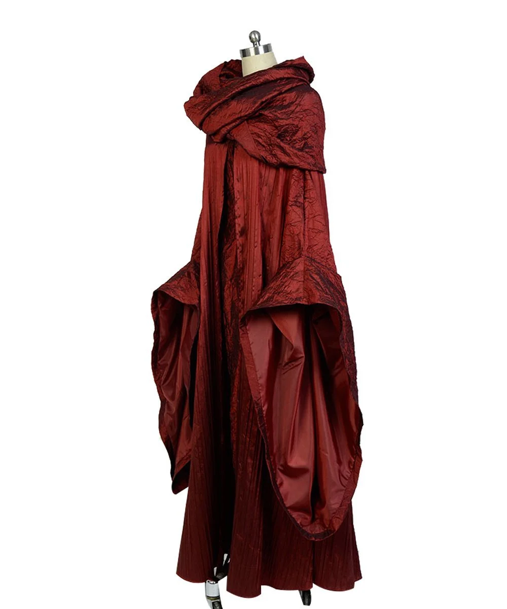 GoT Game Of Thrones Melisandre Red Woman Outfit Cosplay Costume 10 GoT Game Of Thrones Melisandre Red Woman Outfit Cosplay Costume - Image 10