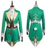 Genshin Impact Venti Alice In Wonderland Mr Bunny Cosplay Costume Halloween Outfits Carnival Suit
