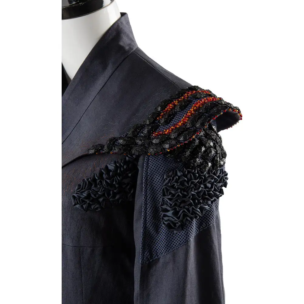 Game Of Thrones Season 7 Daenerys Targaryen Dress Ver. 2 Cosplay Costume 8 Game Of Thrones Season 7 Daenerys Targaryen Dress Ver. 2 Cosplay Costume - Image 8