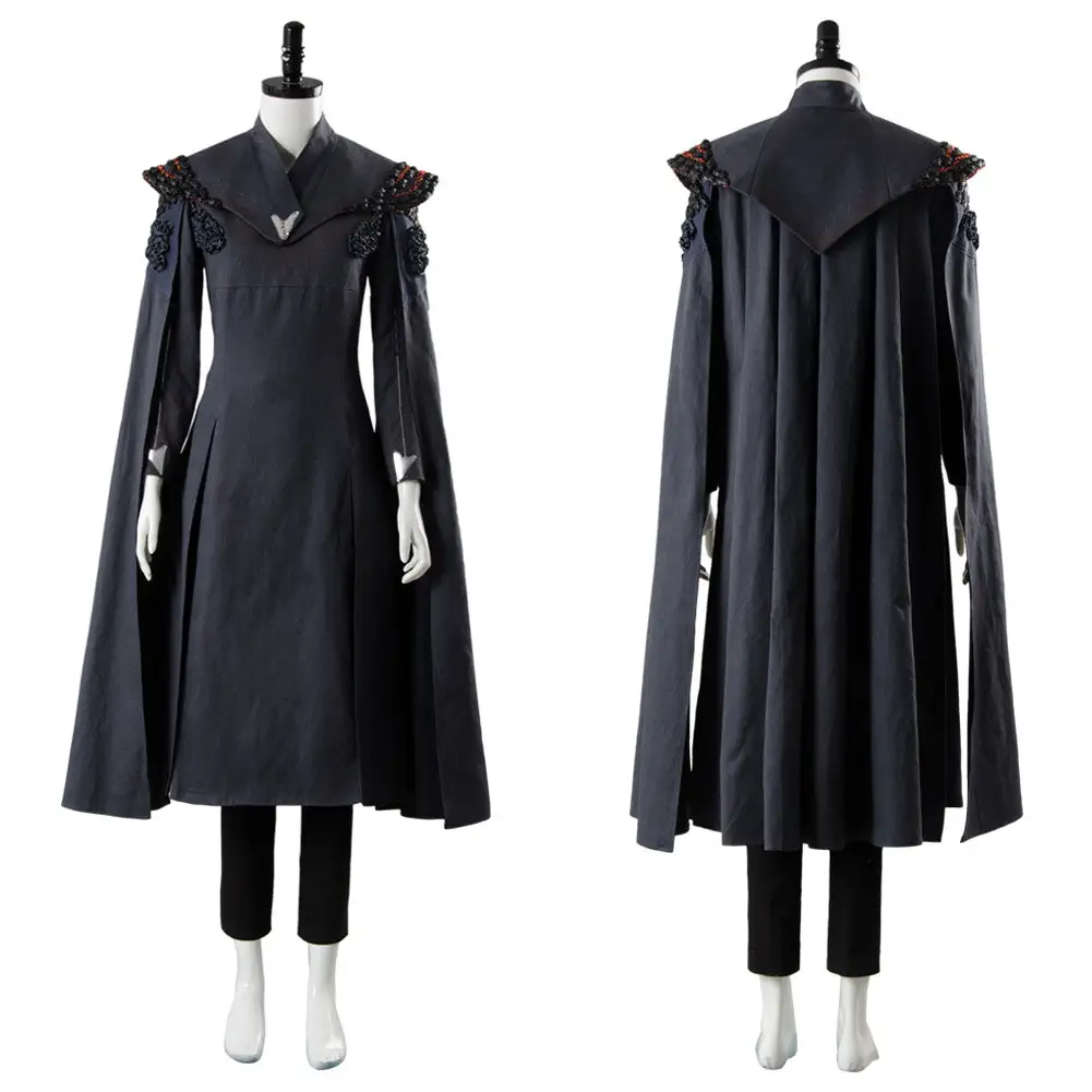 Game Of Thrones Season 7 Daenerys Targaryen Dress Ver. 2 Cosplay Costume 9 Game Of Thrones Season 7 Daenerys Targaryen Dress Ver. 2 Cosplay Costume - Image 9