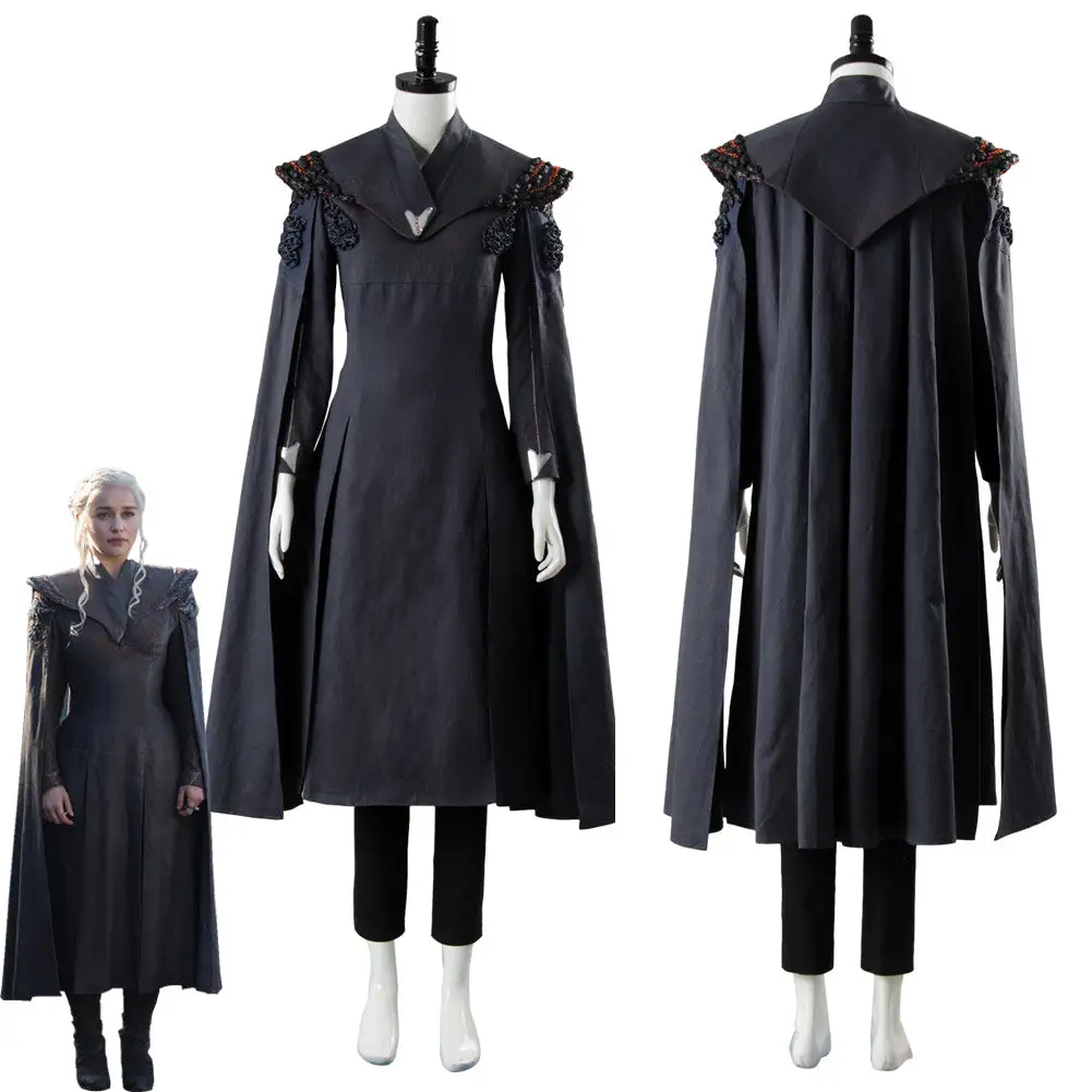 Game Of Thrones Season 7 Daenerys Targaryen Dress Ver. 2 Cosplay Costume 1 Game Of Thrones Season 7 Daenerys Targaryen Dress Ver. 2 Cosplay Costume