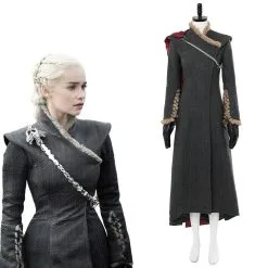 Game Of Thrones Season 7 Daenerys Targaryen Dany Mother Of Dragon Outfit Gown Dress
