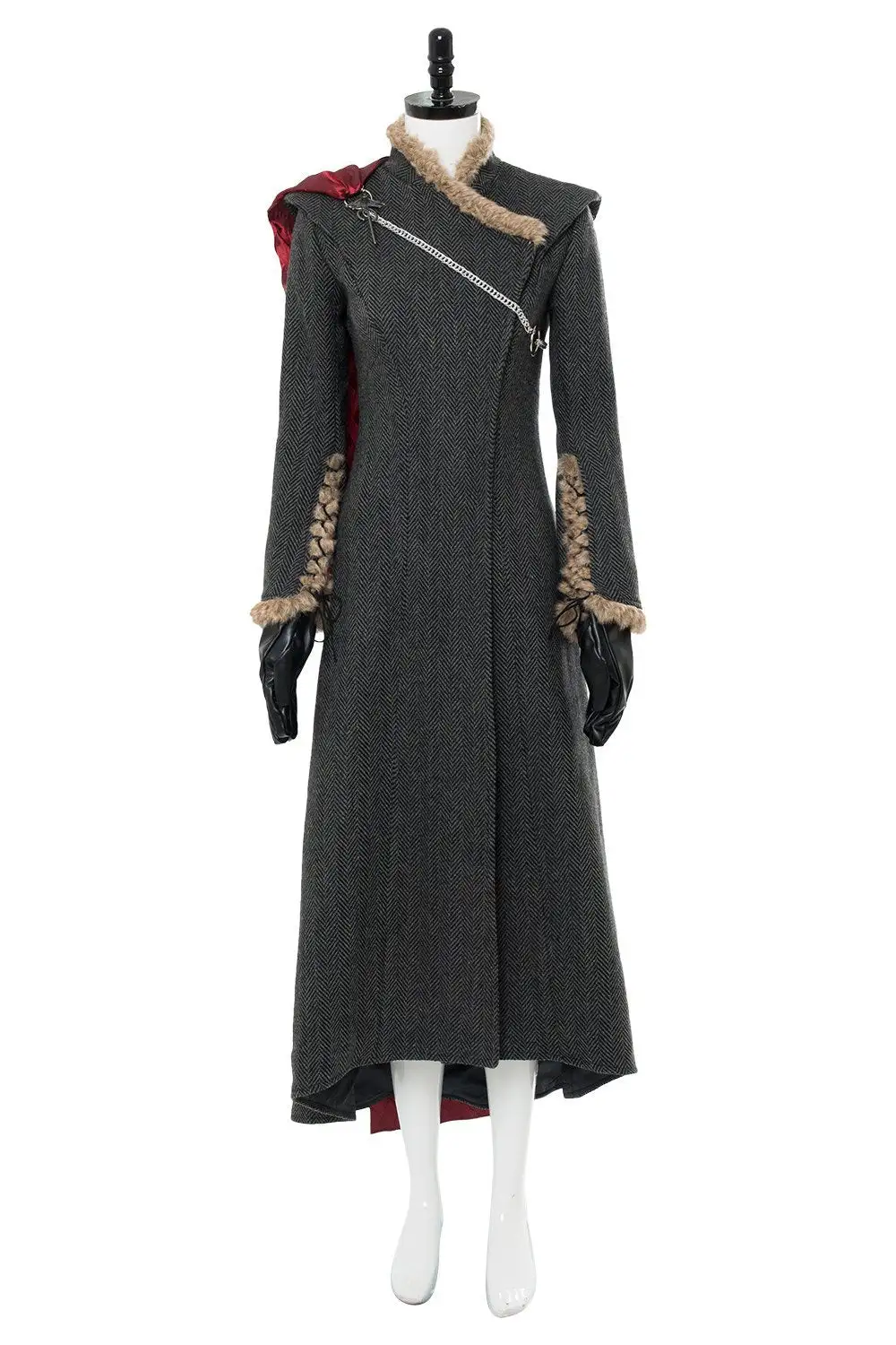 Game Of Thrones Season 7 Daenerys Targaryen Dany Mother Of Dragon Outfit Gown Dress 2 Game Of Thrones Season 7 Daenerys Targaryen Dany Mother Of Dragon Outfit Gown Dress - Image 2