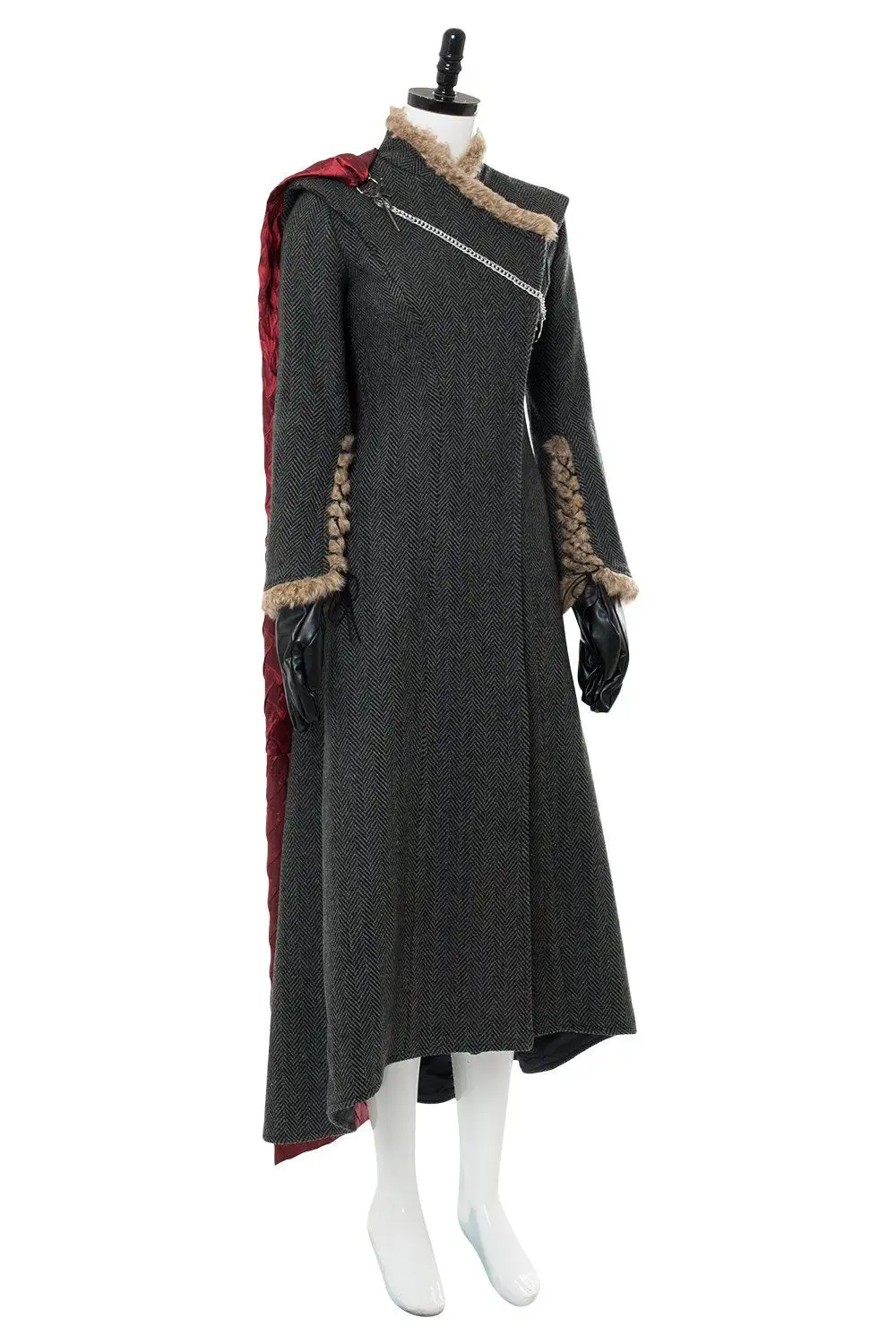Game Of Thrones Season 7 Daenerys Targaryen Dany Mother Of Dragon Outfit Gown Dress 6 Game Of Thrones Season 7 Daenerys Targaryen Dany Mother Of Dragon Outfit Gown Dress - Image 6