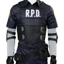 Video Game Resident Evil 2 Remake Re Leon Scott Kennedy Outfit Cosplay Costume 12 Video Game Resident Evil 2 Remake Re Leon Scott Kennedy Outfit Cosplay Costume -Cosplay Sales Store 11007434 6
