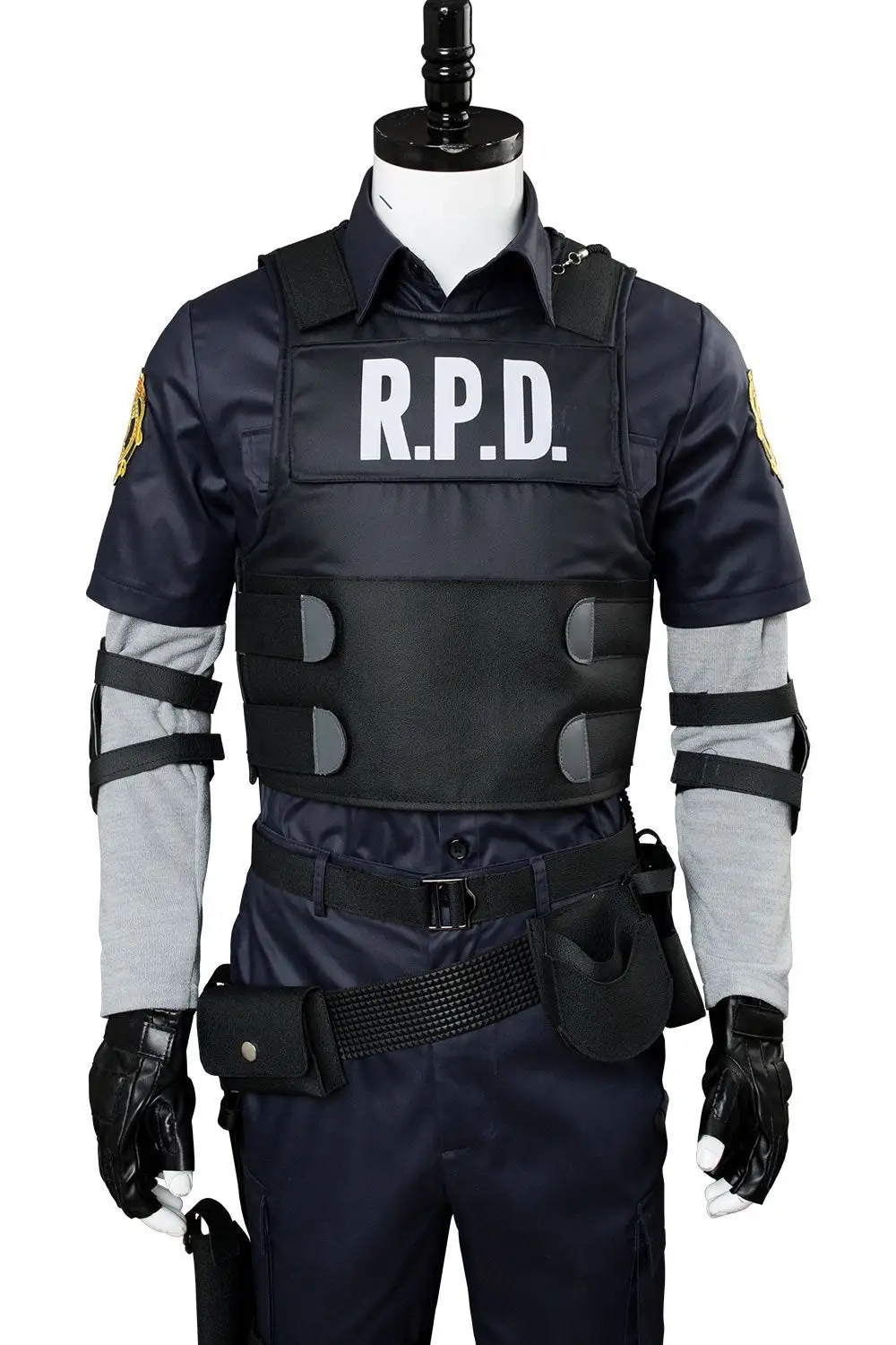 Video Game Resident Evil 2 Remake Re Leon Scott Kennedy Outfit Cosplay Costume 3 Video Game Resident Evil 2 Remake Re Leon Scott Kennedy Outfit Cosplay Costume - Image 3