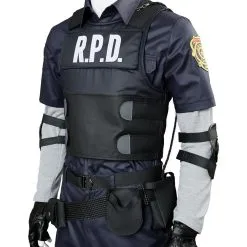 Video Game Resident Evil 2 Remake Re Leon Scott Kennedy Outfit Cosplay Costume 13 Video Game Resident Evil 2 Remake Re Leon Scott Kennedy Outfit Cosplay Costume -Cosplay Sales Store 11007434 7