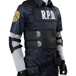 Video Game Resident Evil 2 Remake Re Leon Scott Kennedy Outfit Cosplay Costume 14 Video Game Resident Evil 2 Remake Re Leon Scott Kennedy Outfit Cosplay Costume -Cosplay Sales Store 11007434 8