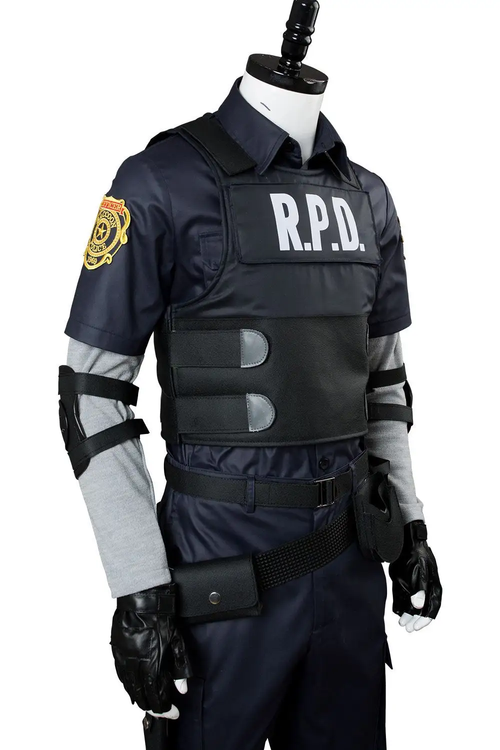 Video Game Resident Evil 2 Remake Re Leon Scott Kennedy Outfit Cosplay Costume 5 Video Game Resident Evil 2 Remake Re Leon Scott Kennedy Outfit Cosplay Costume - Image 5