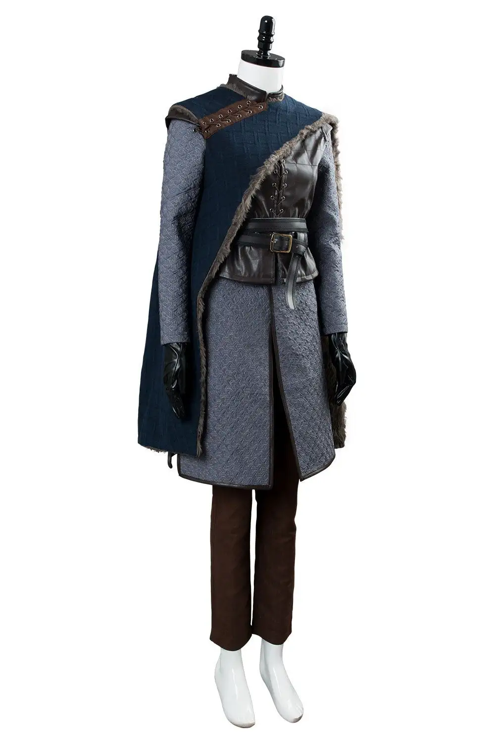 Game Of Thrones Season 8 S8 Arya Stark Outfit Cosplay Costume 15 Game Of Thrones Season 8 S8 Arya Stark Outfit Cosplay Costume - Image 15