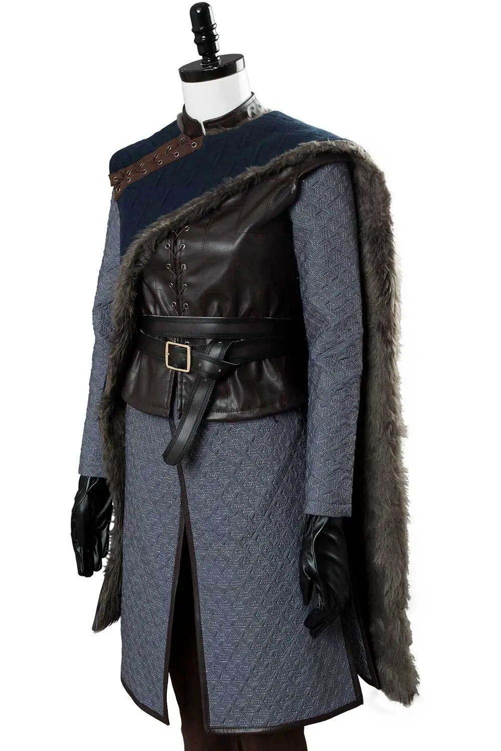 Game Of Thrones Season 8 S8 Arya Stark Outfit Cosplay Costume 3 Game Of Thrones Season 8 S8 Arya Stark Outfit Cosplay Costume - Image 3