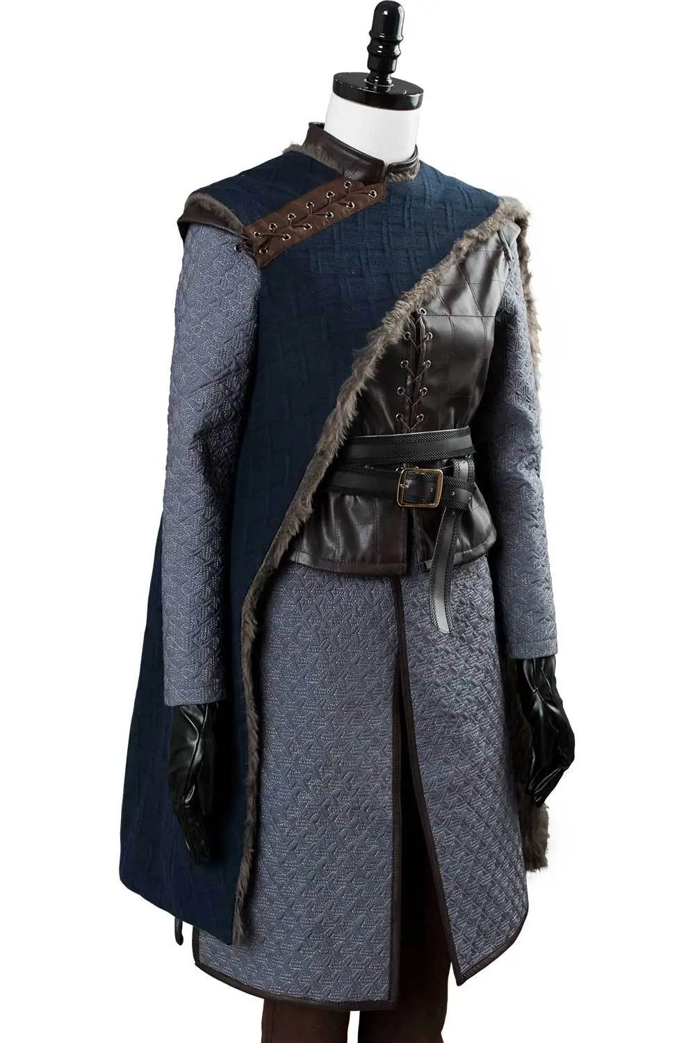 Game Of Thrones Season 8 S8 Arya Stark Outfit Cosplay Costume 4 Game Of Thrones Season 8 S8 Arya Stark Outfit Cosplay Costume - Image 4