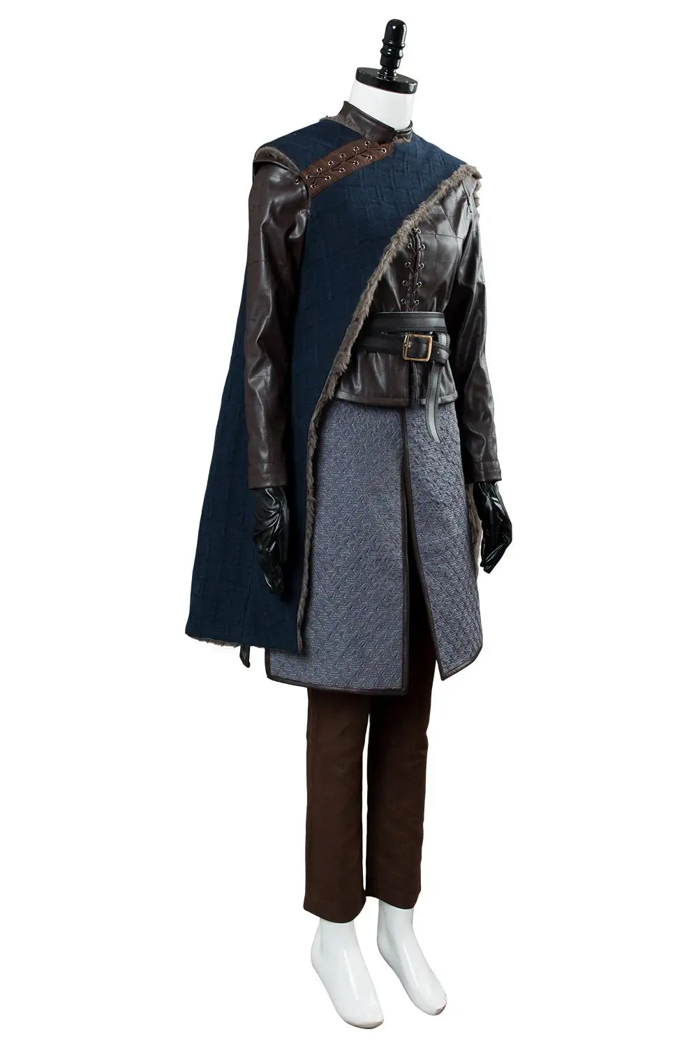 Game Of Thrones Season 8 S8 Arya Stark Outfit Cosplay Costume 8 Game Of Thrones Season 8 S8 Arya Stark Outfit Cosplay Costume - Image 8