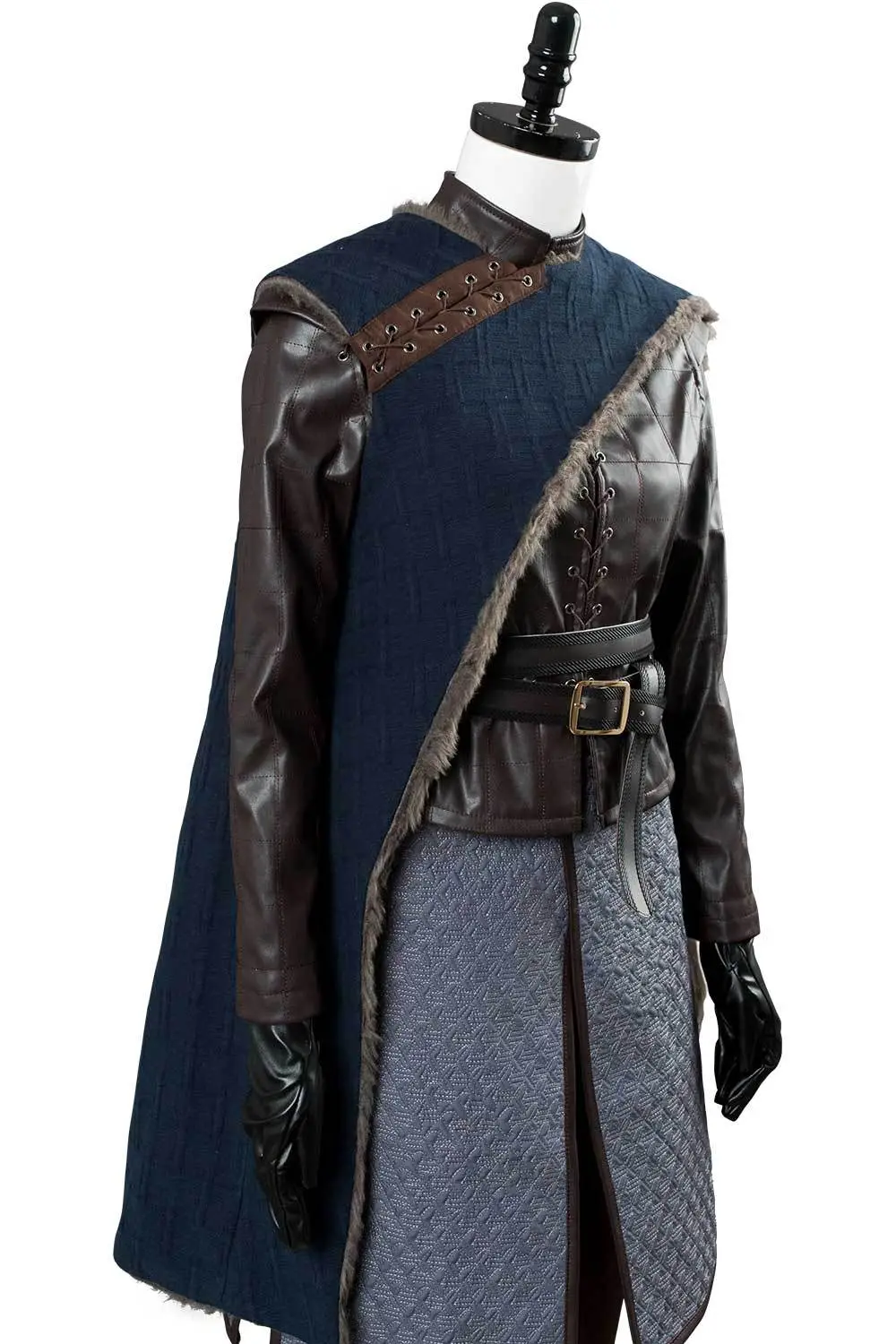 Game Of Thrones Season 8 S8 Arya Stark Outfit Cosplay Costume 11 Game Of Thrones Season 8 S8 Arya Stark Outfit Cosplay Costume - Image 11
