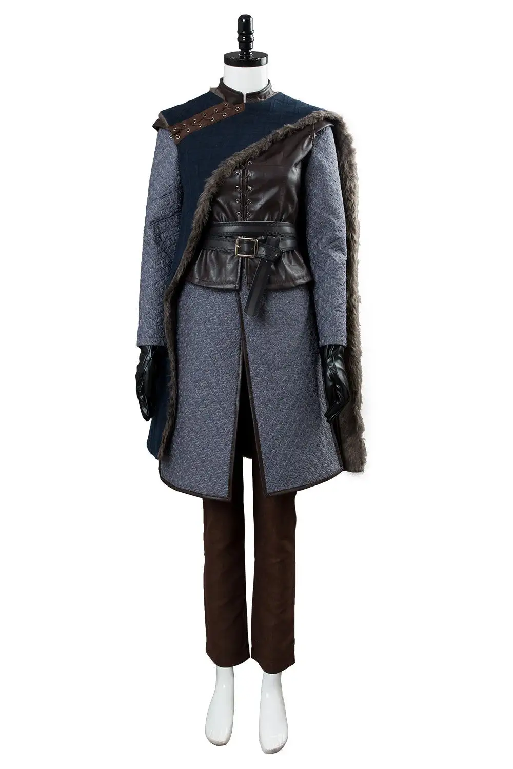 Game Of Thrones Season 8 S8 Arya Stark Outfit Cosplay Costume 12 Game Of Thrones Season 8 S8 Arya Stark Outfit Cosplay Costume - Image 12