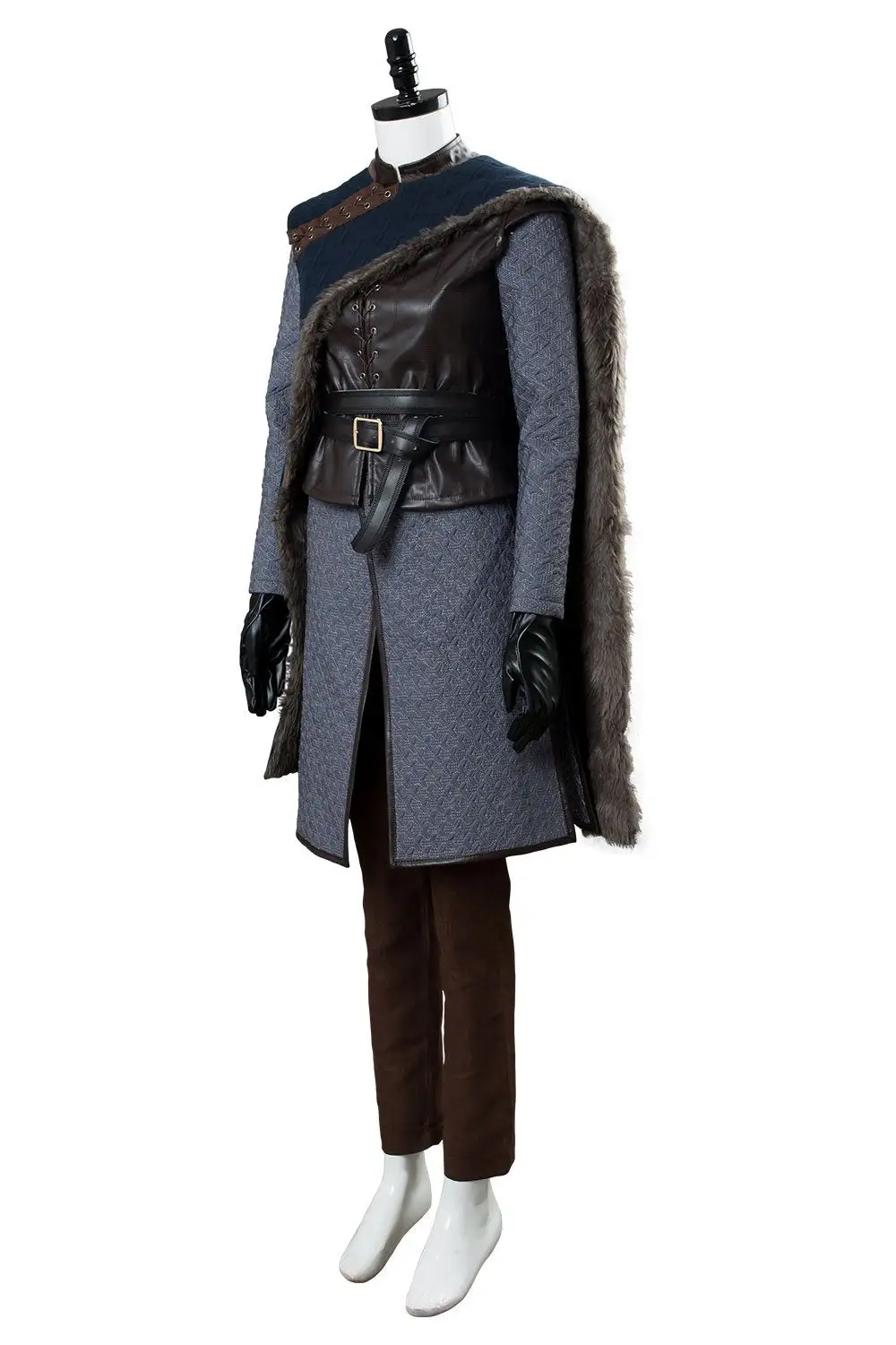 Game Of Thrones Season 8 S8 Arya Stark Outfit Cosplay Costume 13 Game Of Thrones Season 8 S8 Arya Stark Outfit Cosplay Costume - Image 13