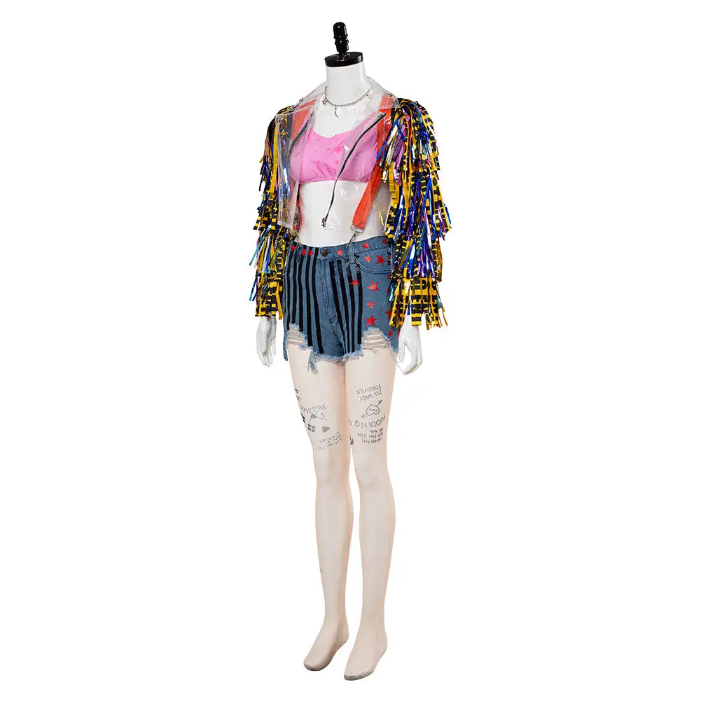 Birds Of Prey (And The Fantabulous Emancipation Of One Harley Quinn) Cheerleader Outfit Cosplay Costume 3 Birds Of Prey (And The Fantabulous Emancipation Of One Harley Quinn) Cheerleader Outfit Cosplay Costume - Image 3