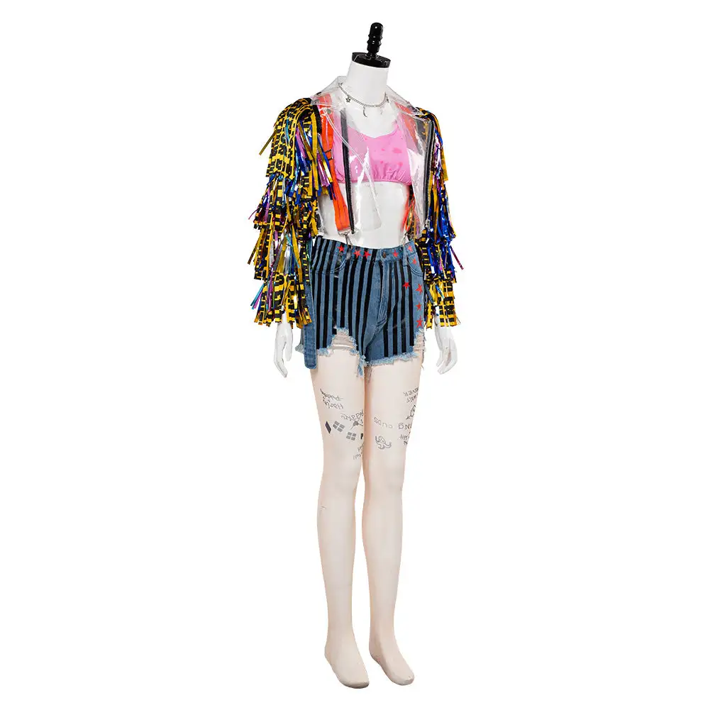 Birds Of Prey (And The Fantabulous Emancipation Of One Harley Quinn) Cheerleader Outfit Cosplay Costume 5 Birds Of Prey (And The Fantabulous Emancipation Of One Harley Quinn) Cheerleader Outfit Cosplay Costume - Image 5
