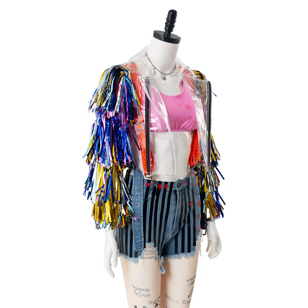 Birds Of Prey (And The Fantabulous Emancipation Of One Harley Quinn) Cheerleader Outfit Cosplay Costume 8 Birds Of Prey (And The Fantabulous Emancipation Of One Harley Quinn) Cheerleader Outfit Cosplay Costume - Image 8