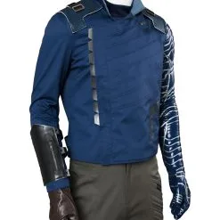 Avengers 3 : Infinity War Winter Soldier Outfit Suit James Buchanan Barnes Cosplay Costume -Cosplay Sales Store 11007479 7