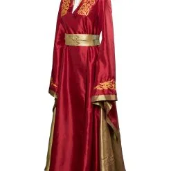 Game Of Thrones Cersei Lannister Red Luxury Dress Cosplay Costume -Cosplay Sales Store 11007480 2