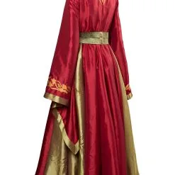 Game Of Thrones Cersei Lannister Red Luxury Dress Cosplay Costume -Cosplay Sales Store 11007480 5
