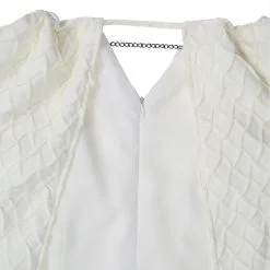 Game Of Thrones 5 Daenerys Targaryen Dress White Long Party Dress Ball Gowns Cosplay Costume -Cosplay Sales Store 11007501 10