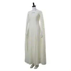 Game Of Thrones 5 Daenerys Targaryen Dress White Long Party Dress Ball Gowns Cosplay Costume -Cosplay Sales Store 11007501 2